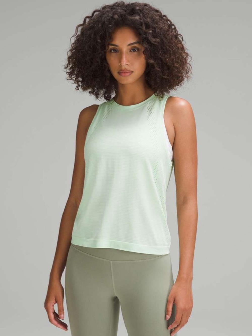 Lululemon Train To Be Tank Top - 
Kohlrabi Green